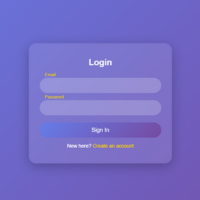 Modern Login Form Design Using HTML & CSS | Create Responsive Login Page
