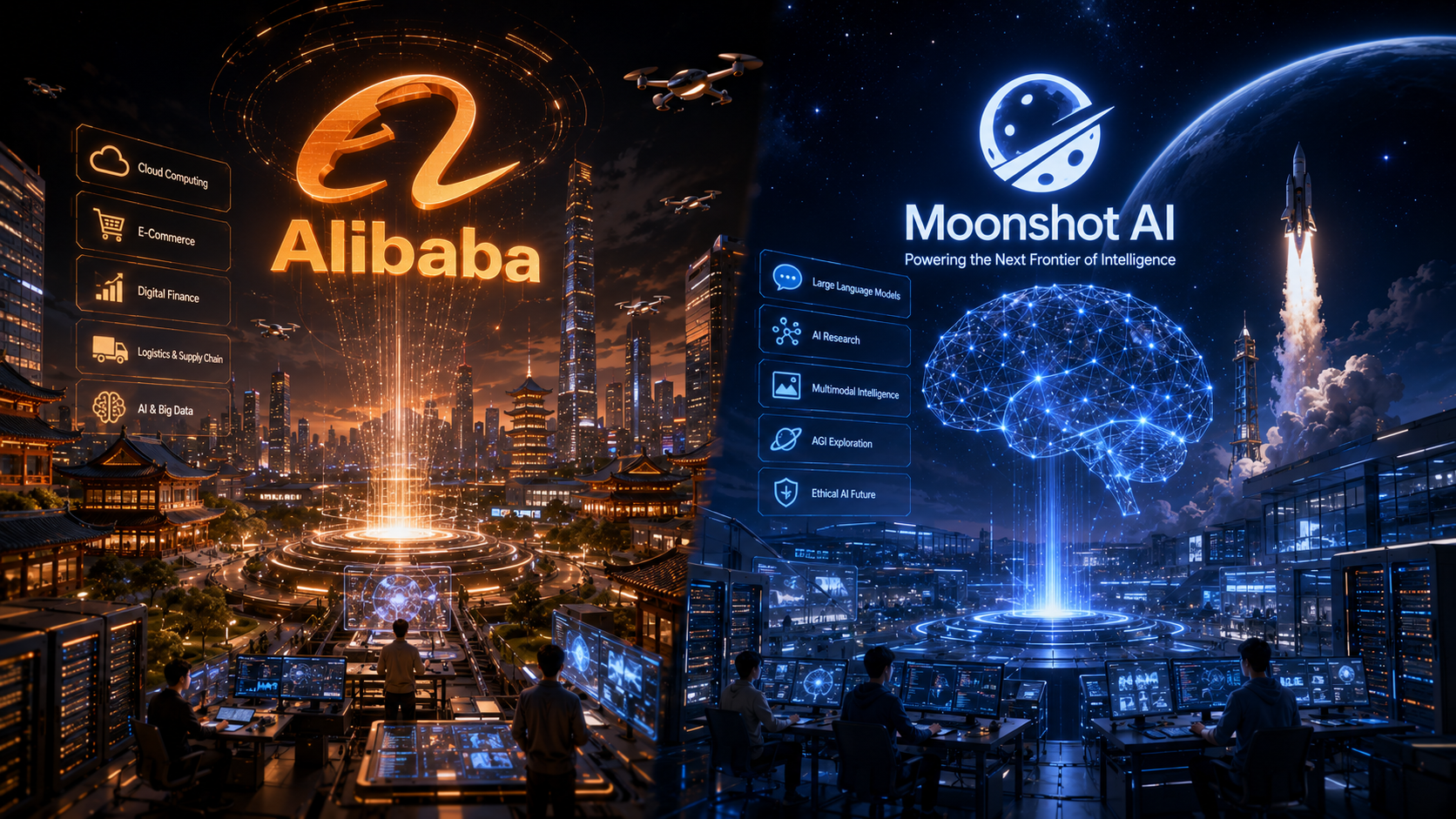 Alibaba vs Moonshot AI: चीन की AI Race में कौन आगे?